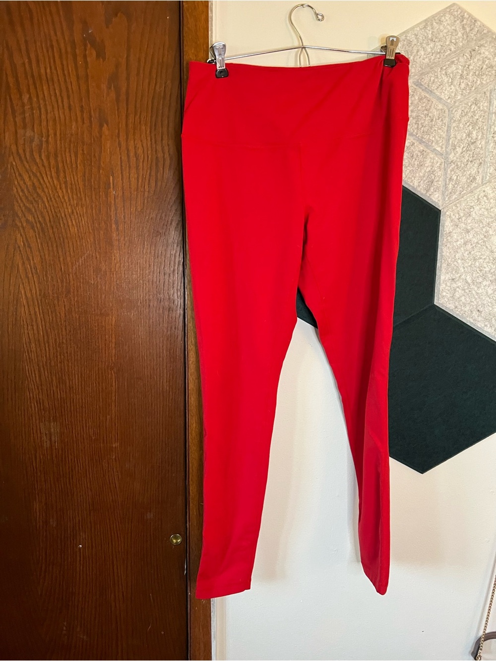 Zella Red High-Waist Active Leggings